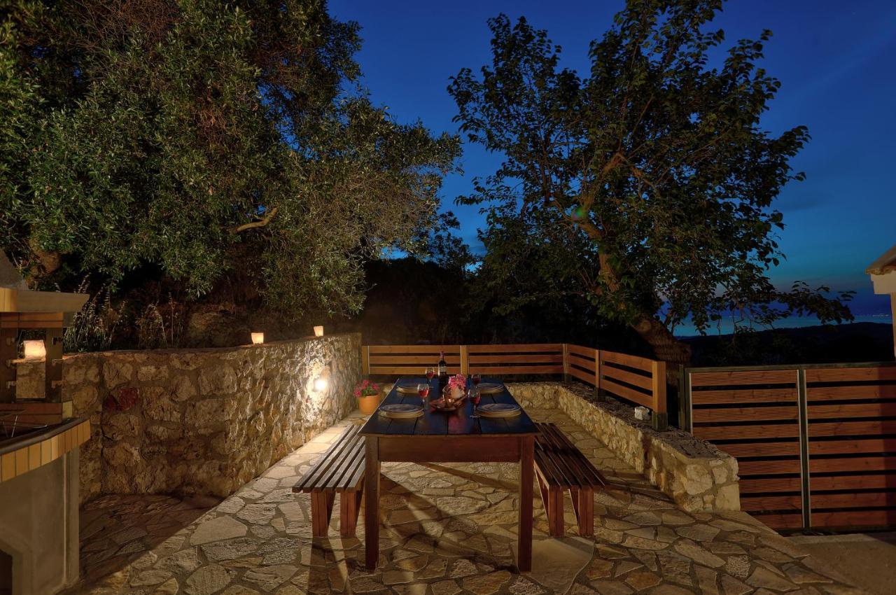 Villa Koukoutsa House With Swimming Pool Corfu Sokraki Sokrákion Exterior foto