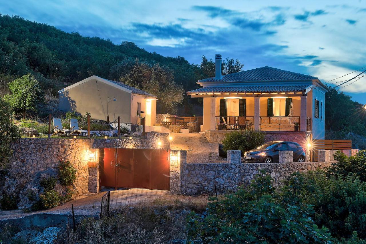 Villa Koukoutsa House With Swimming Pool Corfu Sokraki Sokrákion Exterior foto